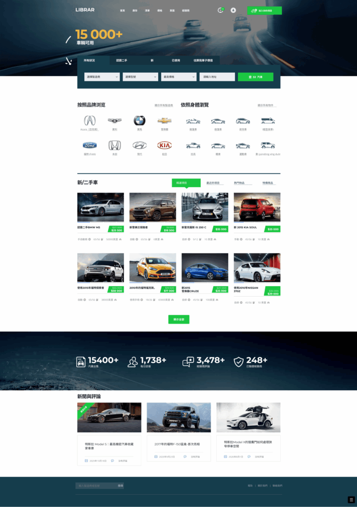 LIBRAR 二手車商買賣